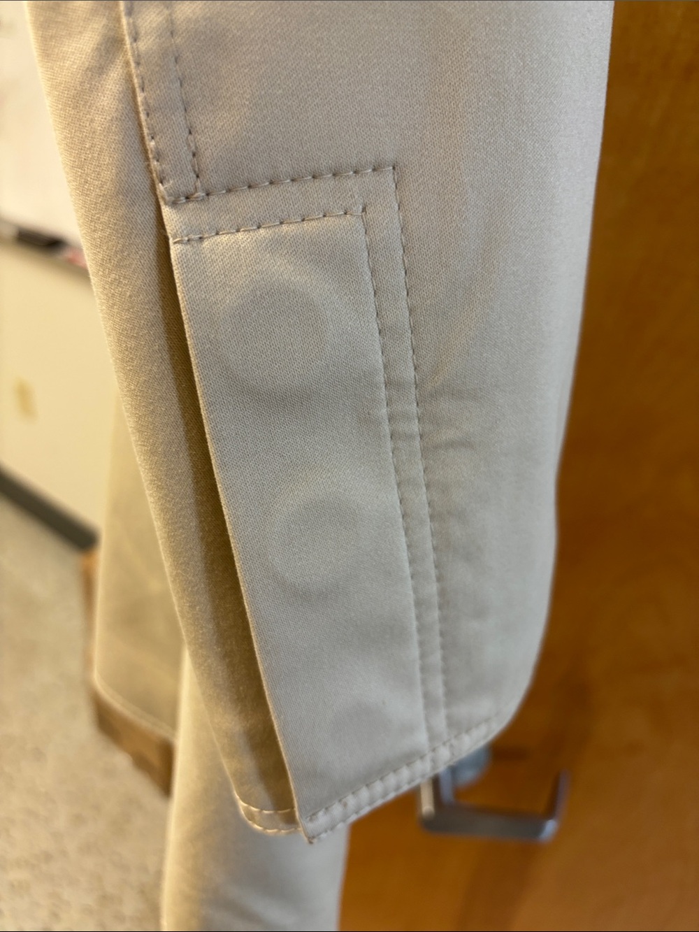 Coach Cream Utility Button-Front Jacket - Picture 4 of 6